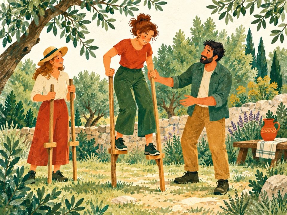 Des enfants préparent un repas et font la vaisselle ensemble sous le barnum